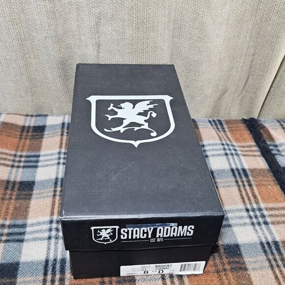 Stacy Adams Madison 2 Cognac Oxfords - Picture 2 of 13